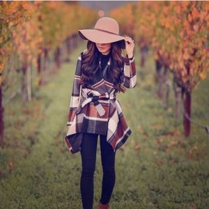 Chicwish Wrap Coat NWOT